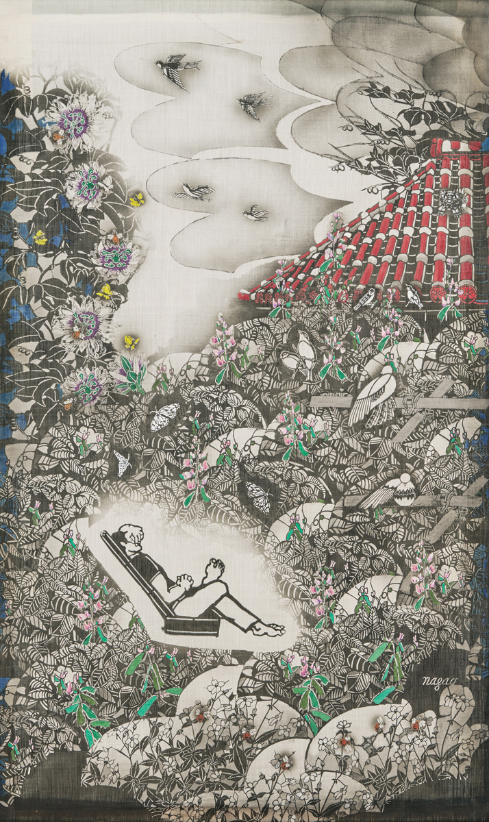 型絵染「追憶」